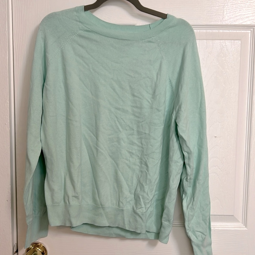Jcrew cotton cashmere sweater XL new with tags